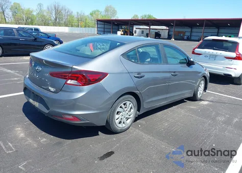 2019 Hyundai Elantra Se from USA, damaged, VIN 5NPD74LF2KH490130